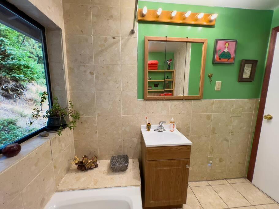 Little House In The Redwoods With A Hot Tub! Appartement Garberville Buitenkant foto