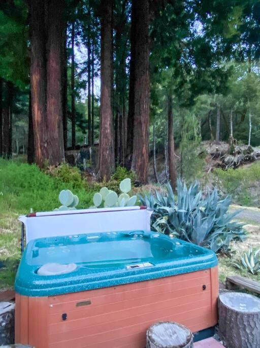 Little House In The Redwoods With A Hot Tub! Appartement Garberville Buitenkant foto